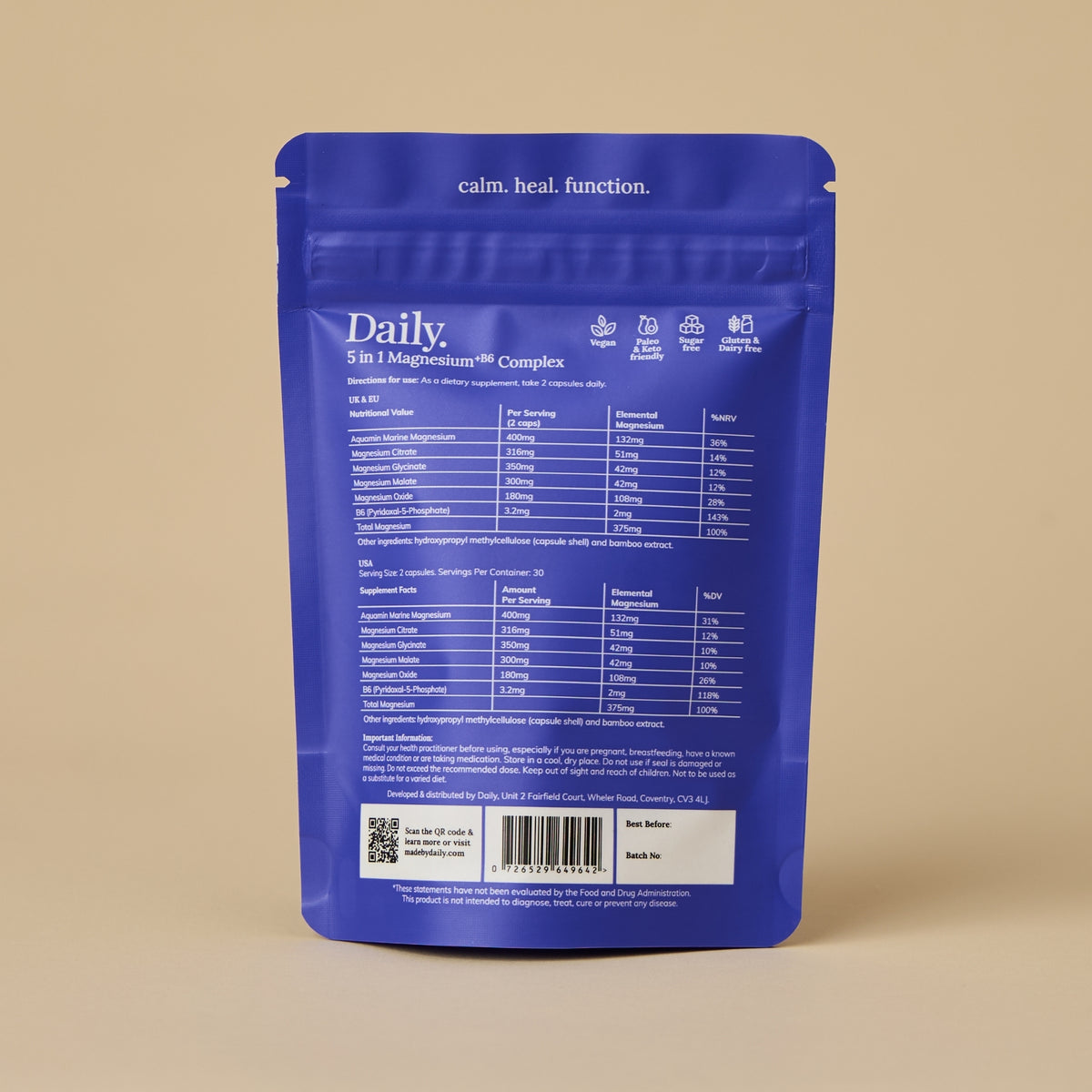 5 in 1 Magnesium Complex