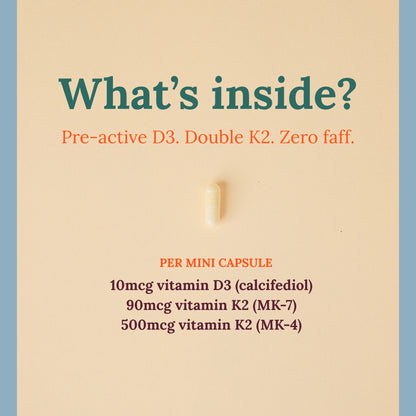 Calcifediol D3 With K2 (MK4 + MK7)
