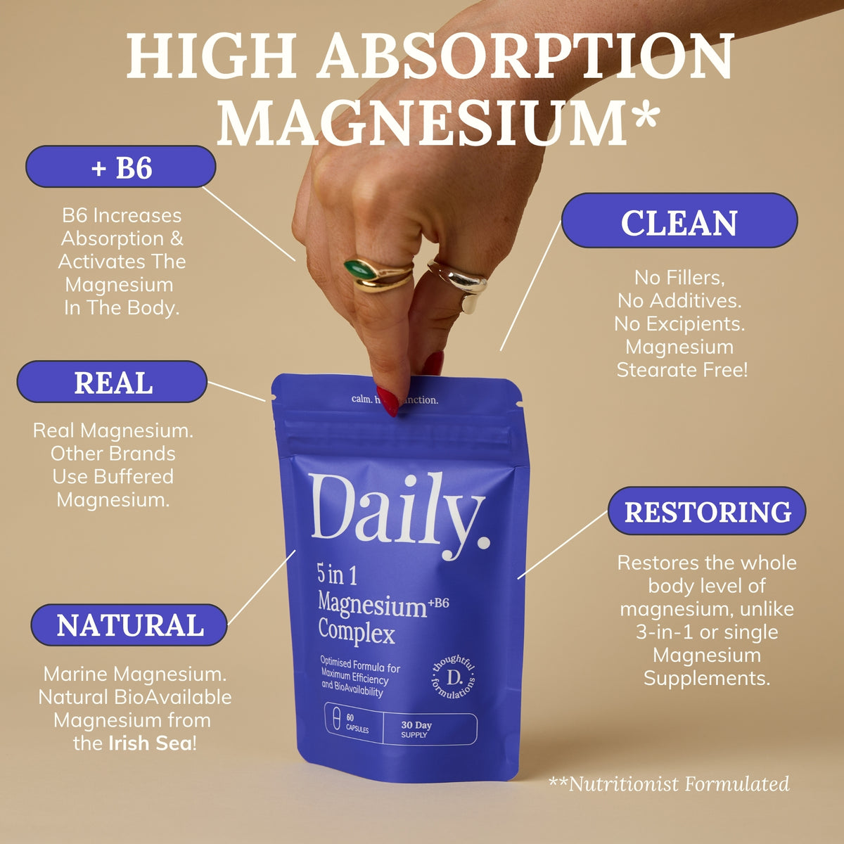 Vitamin D3, K2 & Magnesium Bundle